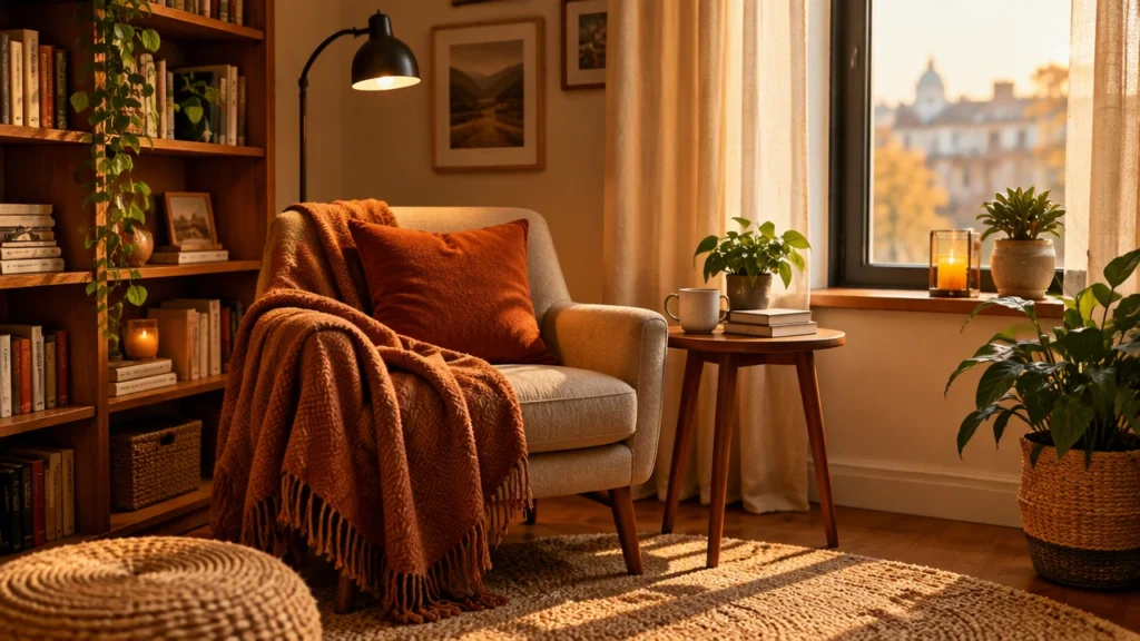 creating a quiet reading nook