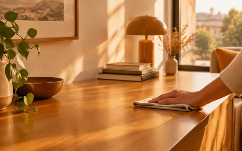 decluttering one surface a day