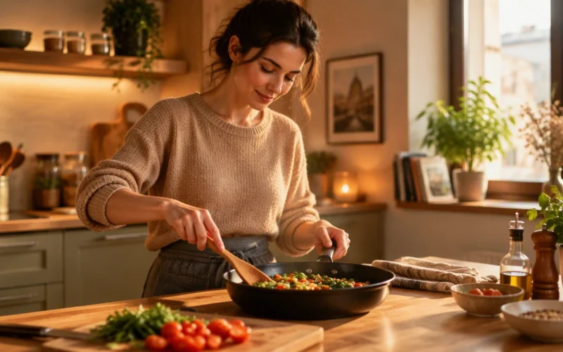 mindful meal prep on weekdays