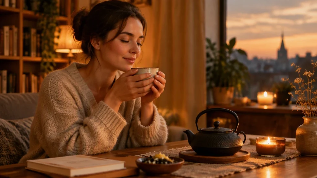 savoring tea as a ritual