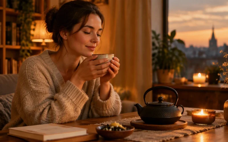 savoring tea as a ritual